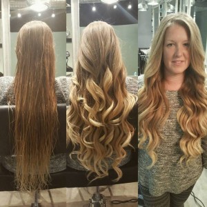 Mermaid blow out